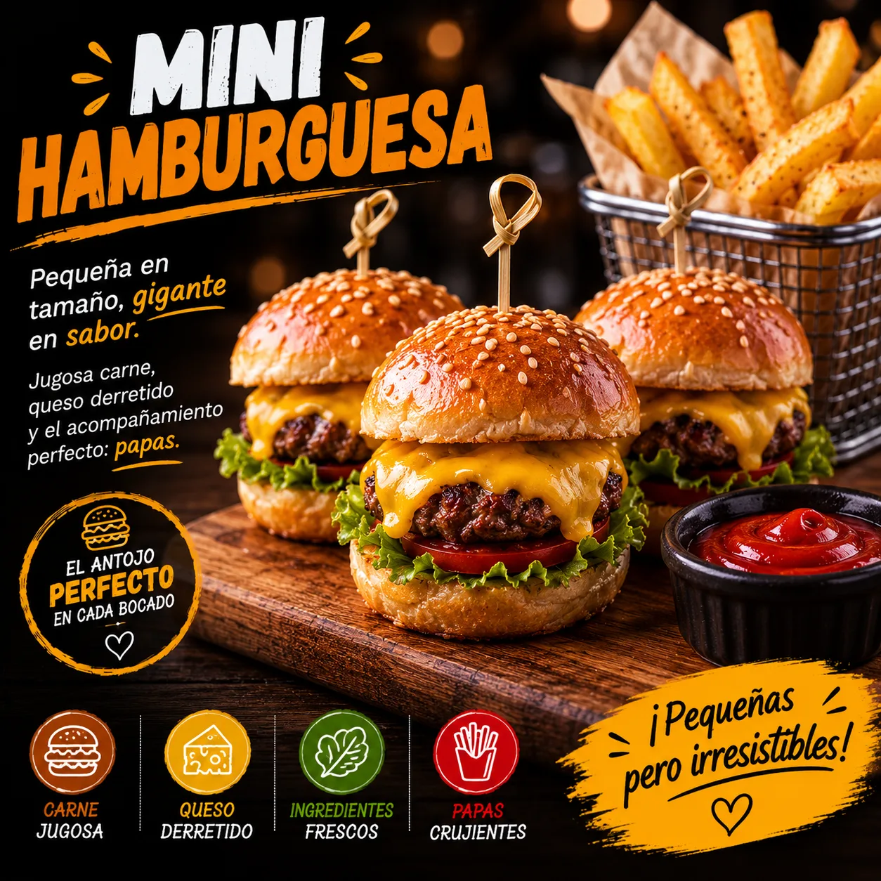Mini Hamburguesa