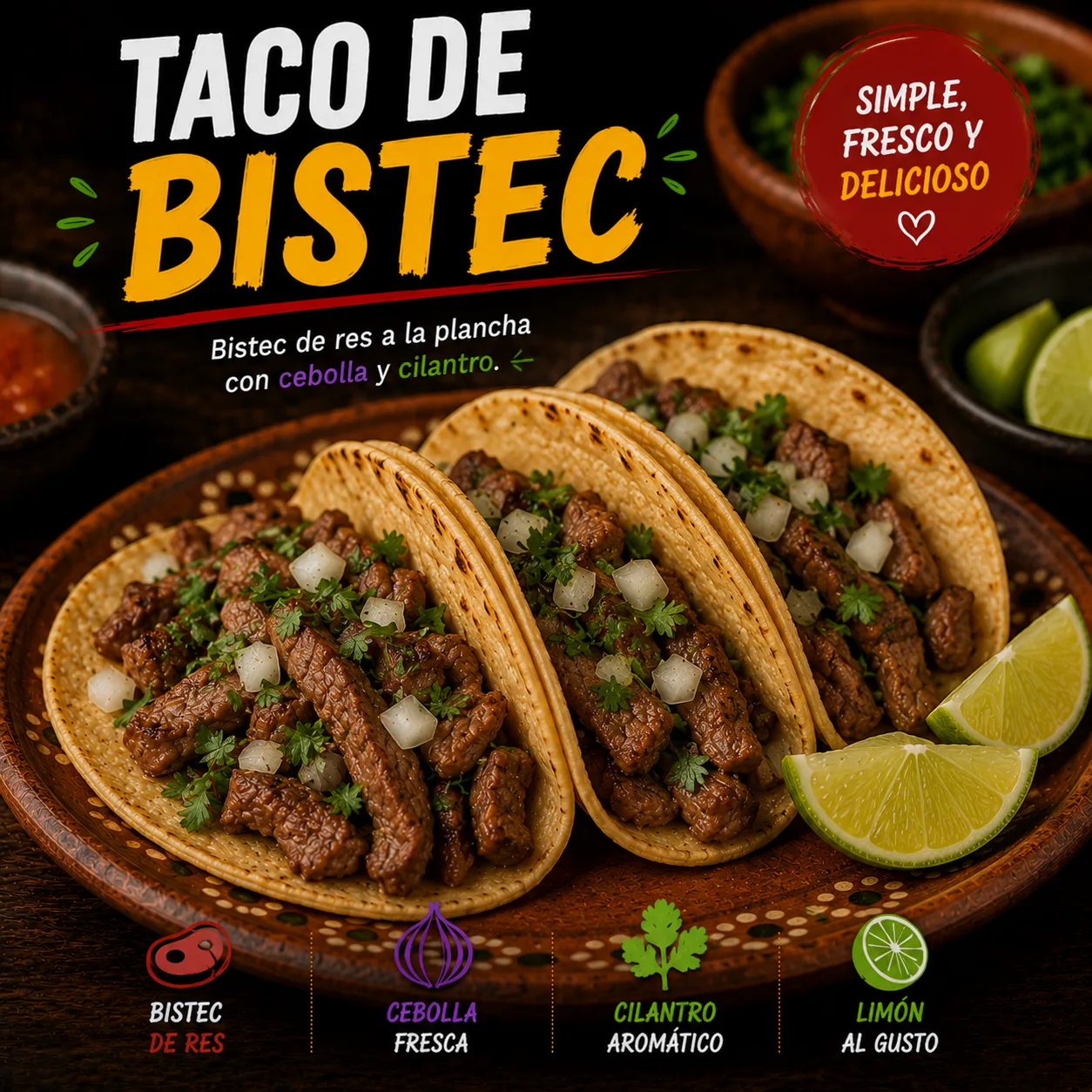 Taco de Bistec