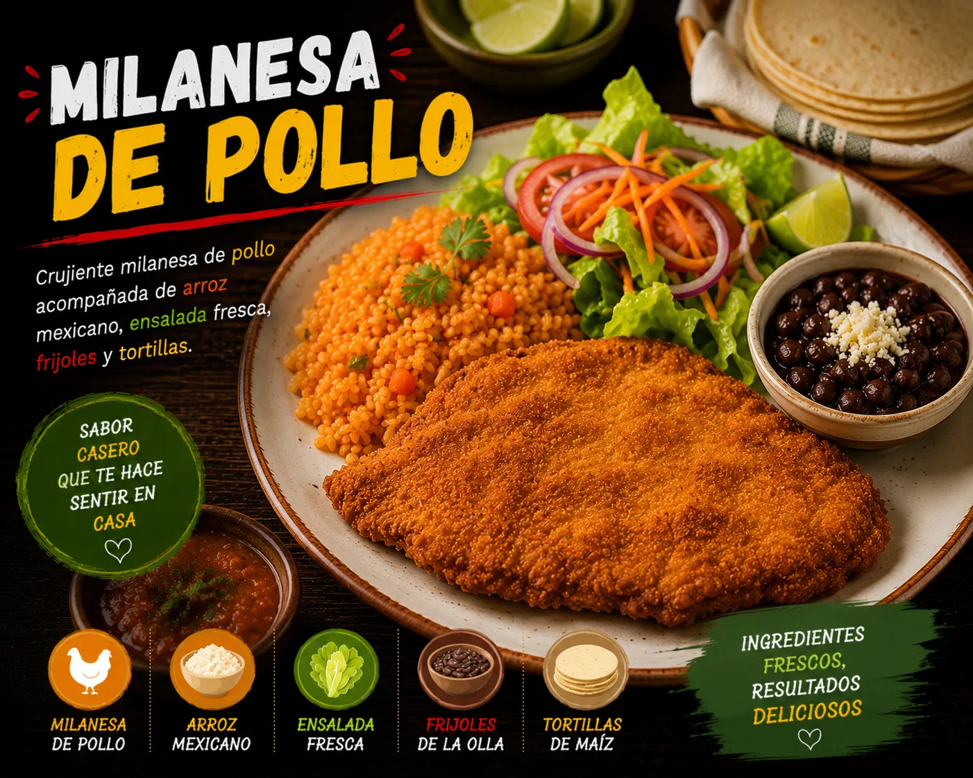 Milanesa de Pollo
