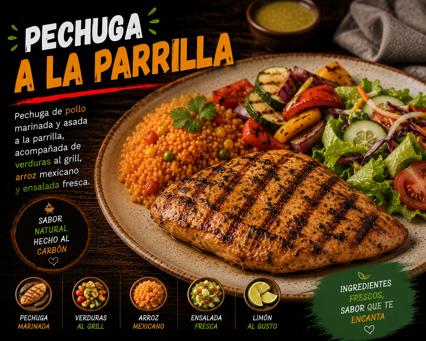 Pechuga a la Parrilla