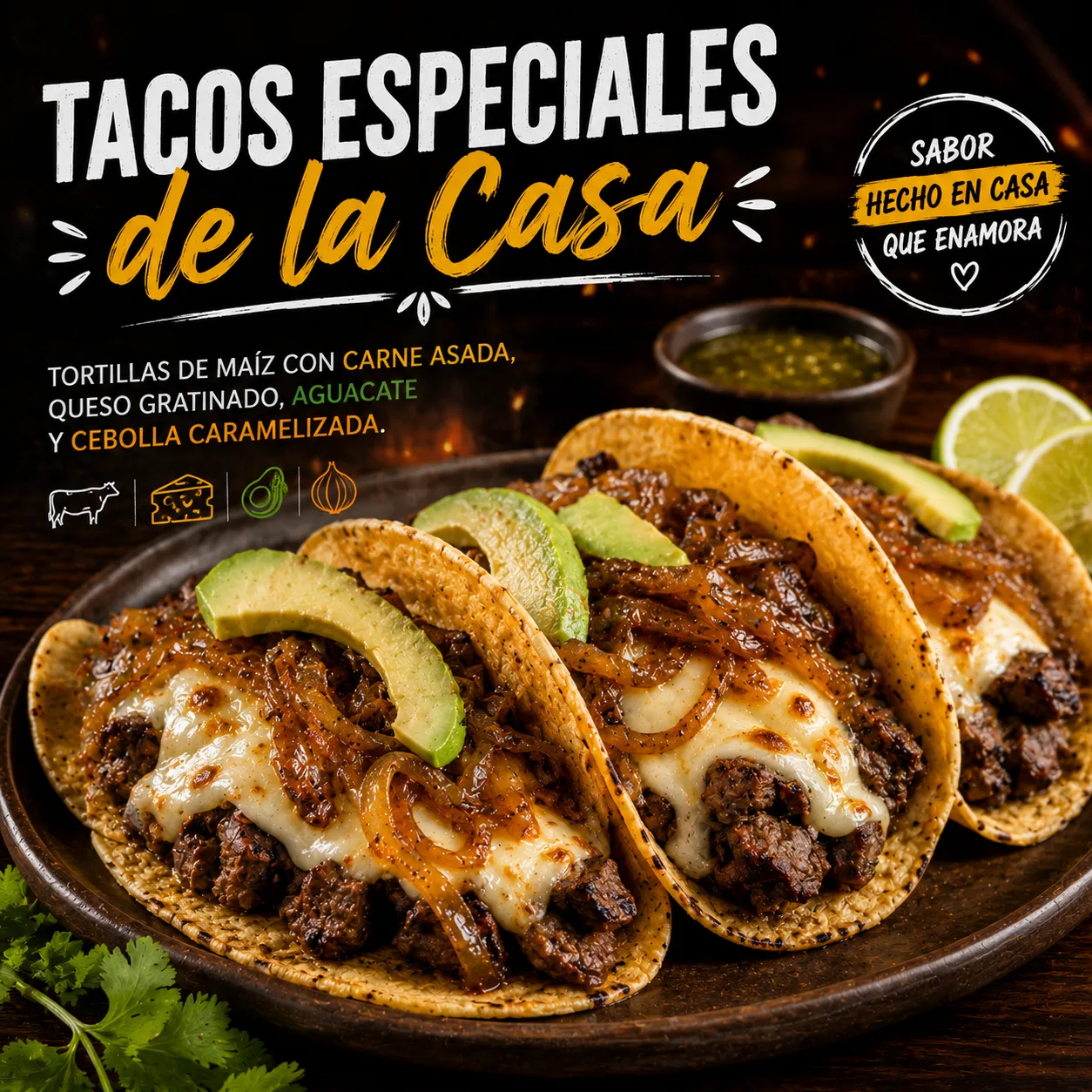 Tacos Especiales de la Casa